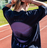 T-SHIRT ALBA APPAREL - PURPLE MOON