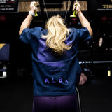 T-SHIRT ALBA APPAREL - PURPLE MOON